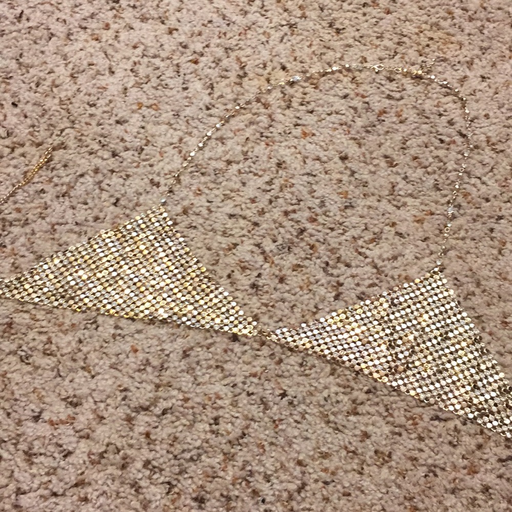 Windsor gold diamond bra new